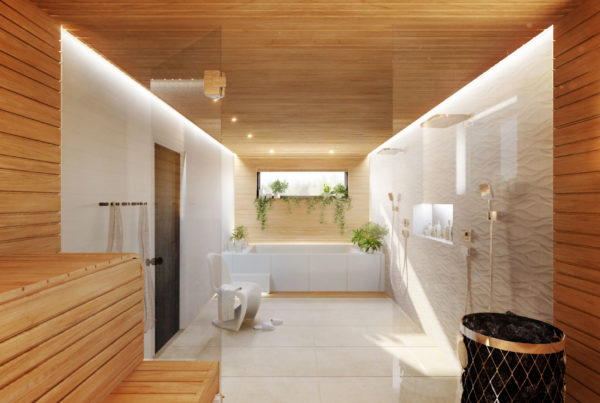 Scandinavian Interior Concept Design Bathroom