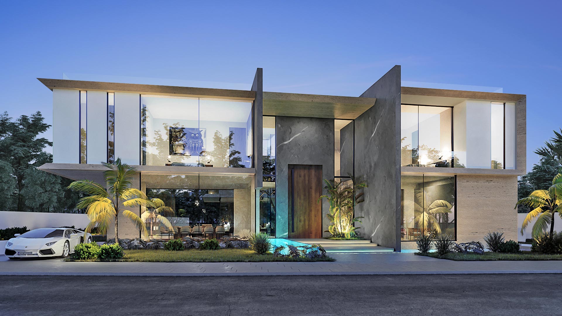 Dubai Hills Villa Architectural Concept Design