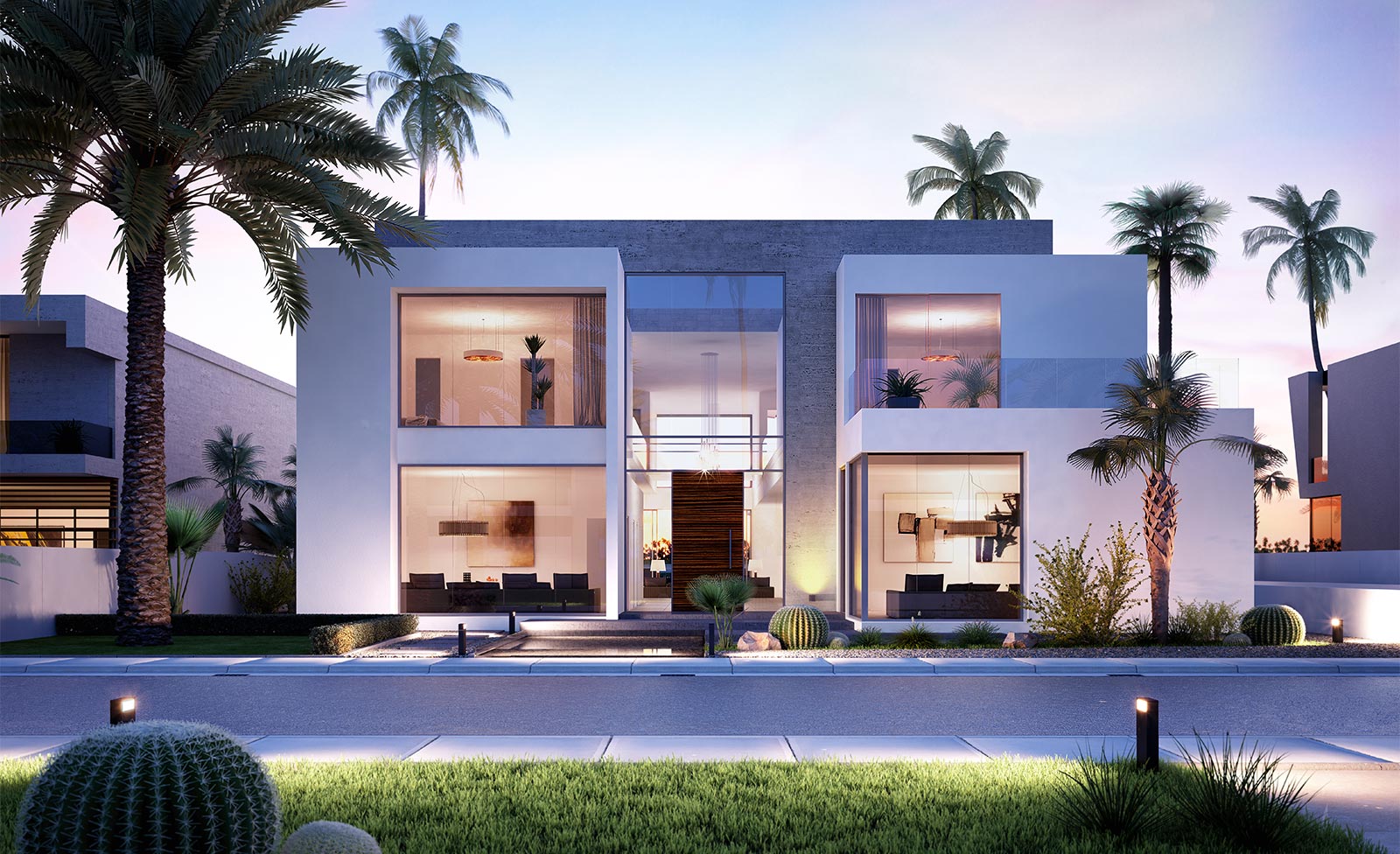 Palm Jumeirah Villa Architectural Concept Design