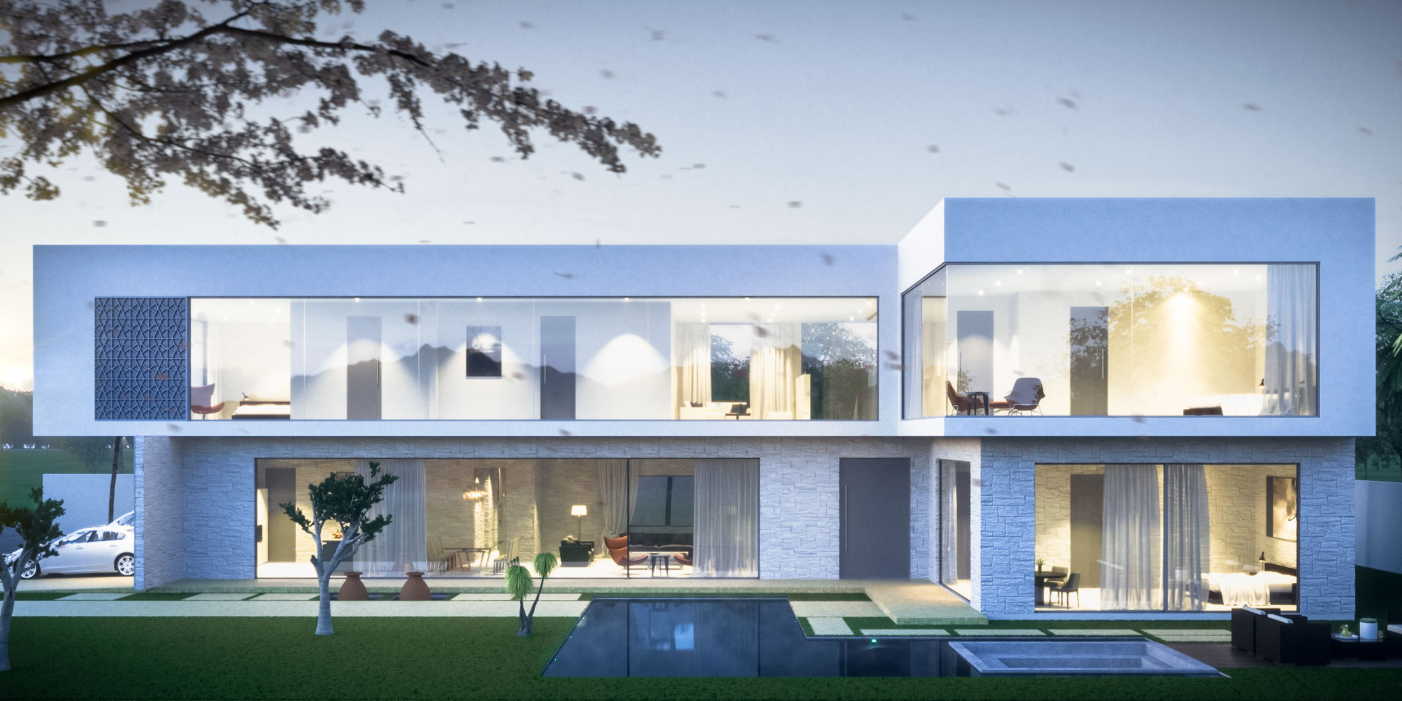 Dubai Villa Architectural Concept Design
