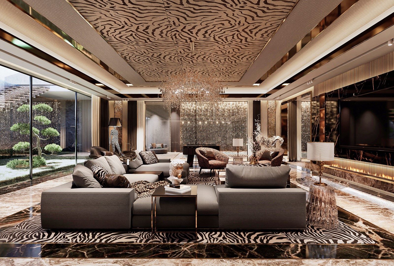 Living Room interior design companies in abu dhabi